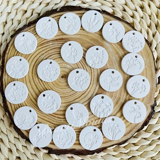 YY6015 Mini Çoklu Çiçek Modeli Magnet Epoksi Silikon Kalıp